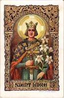 Szent Imre herceg. Rigler József Ede R.J.E. 16/3. / Der Heilige Emerich, königl. Prinz von Ungarn / Saint Emeric, Royal Prince of Hungary s: Kátainé Helbing Aranka (EK)
