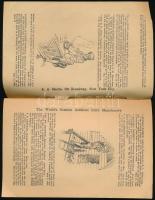 ca 1900 Műláb katalógus és elégedett vásárlók beszámolóját tartalmazó illusztrált füzet - A few who ...