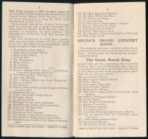 ca 1900 Columbia records fonográf tekercs katalógus 36p. 15 cm