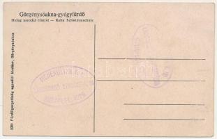 Görgénysóakna, Görgény-Sóakna, Jabenita (Maros); gyógyfürdő, hideg uszodai részlet. Fürdőigazgatóság...