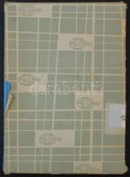 Svájc kb 640 db bélyeg 12 vastag fekete lapos A4-es berakóban, tokkal