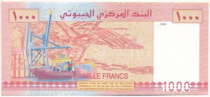 Dzsibuti 2005. 1000Fr T:UNC
Djibouti 2005. 1000 Francs C:UNC
Krause P#42