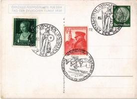 1939 Tag der Deutschen Kunst, München / German Art Exhibition, NSDAP German Nazi Party propaganda, s...