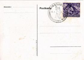 1943 Wehrbereit allezeit! 6. Landesschiessen Innsbruck 1943. 4. bis 18. Juli / Tyrolean Riflemen pat...