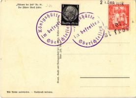 1939 Männer der Zeit Nr. 91. Der Führer Adolf Hitler + So. Stpl (fl)