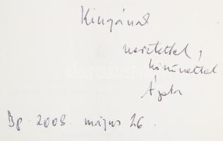 Steinert Ágota: Atlantiszból még harangoznak. DEDIKÁLT Jálics Petrának! 2008, Helikon. Kiadói karton...