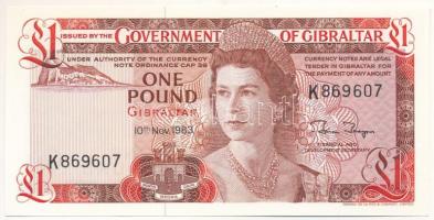 Gibraltár 1983. 1P T:UNC Gibraltar 1983. 1 Pound C:UNC Krause P#20