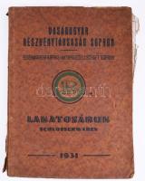 1930 Lakatosárúk. képes termék katalógus Vasárugyár Rt. Sopron. Sopron, Röttig-Romwalter Nyomda-ny., , 68 p. + Kátai József előnyárjegyzék. 24p.