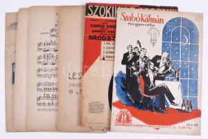 ca 1930 3 db kotta Vogel Eric, Viday Brenner grafikáival