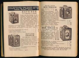 cca 1941 HAFA (Hatschek és Farkas) 87. árjegyzék / HAFA amatőrmozi árjegyzék. (Egyben.) Bp., Tolnai-...