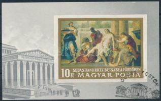 1968 Festmény V. vágott blokk