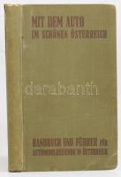 Thanner, Friedrich: Mit dem Auto im schönen Oesterreich. Ein Reiseführer und Handbuch für Automobilisten [...] Linz, 1928, F. J. Ebenhöchsche Buchhandlung. Fekete-fehér képekkel, térképekkel, hirdetésekkel. Német nyelven. Kiadói egészvászon-kötés, kissé sérült gerinccel, helyenként kissé foltos lapokkal.