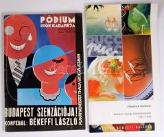 2 plakátművészettel foglalkozó kiadvány: Plakátművészet Thália szolgálatában; Ellentétek szintézise Konecsni György plakátművészete. 1932-1948.