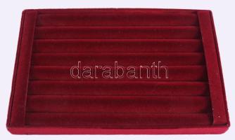 Gyűrűtartó, ékszertartó tálca 18x24 cm