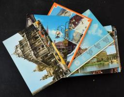 100 db modern külföldi városképes lap