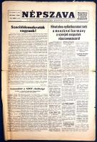 [Folyóirat, 1956.] Kéthly Anna a Szociáldemokrata Párt elnöke. Magyarország felmondja a varsói szerz...