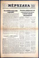 [Folyóirat, 1956.] Kéthly Anna a Szociáldemokrata Párt elnöke. Magyarország felmondja a varsói szerz...