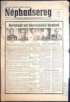 [Folyóirat, 1956.] Mártírhalált halt tábornokainktól búcsúzunk. A Néphadsereg politikai folyóirat la...