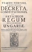 [Werbőczy István] Werböcz, Stephanus de: Corpus juris hungarici. Opus Tripartitum et Novellae. (Werb...
