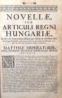 [Werbőczy István] Werböcz, Stephanus de: Corpus juris hungarici. Opus Tripartitum et Novellae. (Werb...