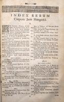 [Werbőczy István] Werböcz, Stephanus de: Corpus juris hungarici. Opus Tripartitum et Novellae. (Werb...