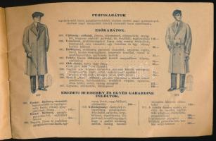 1930 Kertész és Weszely Rt. képes árjegyzéke