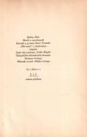 Balázs Béla: 
Mesék a szerelemről. Kass János rajzaival. (Számozott.)
[Budapest], 1958. Magyar Hel...