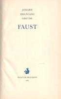 Goethe, Johann Wolfgang [von]: 
Faust. Fordította Jékely Zoltán és Kálnoky László. (Számozott.)
[B...
