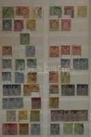 Franciaország gyűjtemény az 1849-1977 közötti időszakból, sok jó értékű adarb és sor + szép gyarmati...