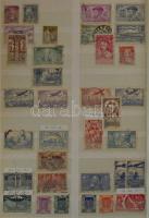 Franciaország gyűjtemény az 1849-1977 közötti időszakból, sok jó értékű adarb és sor + szép gyarmati...