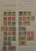 Franciaország gyűjtemény az 1849-1977 közötti időszakból, sok jó értékű adarb és sor + szép gyarmati...