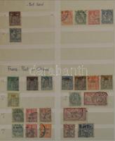 Franciaország gyűjtemény az 1849-1977 közötti időszakból, sok jó értékű adarb és sor + szép gyarmati...