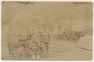 1917 Palánka-Gyimes, Palanca-Ghimes; első világháború, osztrák-magyar katonák, távbeszélők / WWI Austro-Hungarian K.u.k. military, soldiers, telephone and telegraph. photo (EK)