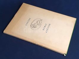 Goethe, [Johann Wolfgang von]: 
Római elégiák. Max Schwimmer rajzaival. (Számozott.)
[Budapest], 1...