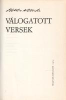 Neruda, Pablo: 
Válogatott versek. (Számozott.)
[Budapest], 1974. Magyar Helikon (Zrínyi Nyomda). ...
