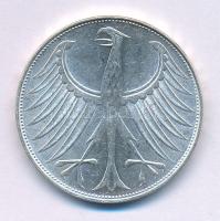 Német Szövetségi Köztársaság 1971G 5M Ag kapszulában, tanúsítvánnyal. T:AU
Federal Republic of Germ...