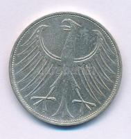 Német Szövetségi Köztársaság 1971G 5M Ag kapszulában, tanúsítvánnyal. T:XF,VF kis patina
Federal Re...