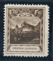 Liechtenstein 1930 Mi 105 B hibátlan darab! (Mi EUR 175.-)