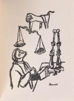 Brestyánszky Ilona - Benoschofsky Ilona: Zsidó ünnepek. (Minikönyv.) Kaposvár, [1986], Miniatűr Köny...