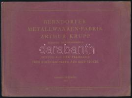 1912 Berndorfer Metallwarenfabrik árjegyzék