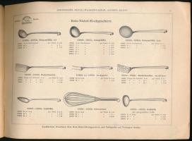 1912 Berndorfer Metallwarenfabrik árjegyzék