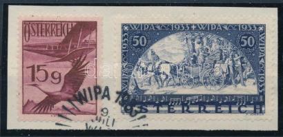 Ausztria 1933 Mi 555 A szép és ritka darab! (Mi EUR 180.-)