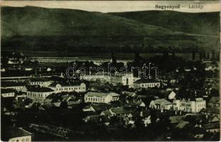 1918 Nagyenyed, Aiud; látkép. Cirner J. József kiadása / general view