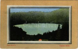 1911 Tusnádfürdő, Baile Tusnad; Szent Anna tó. Brunner Lajos kiadása / Lacul Sfanta Ana / lake (EK)