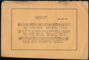 Munkatábor induló, Turul Sajtóvállalat, lapszéli szakadásokkal, ill, szakadással, 15x23 cm