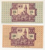 Német Birodalom / Weimari Köztársaság / Halberstadt 1921. 25pf-50pf (2xklf) T:AU
German Empire / We...