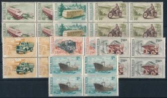 1955 Közlekedés-ipar sor négyestömbökben (10.000)