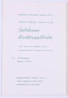 1974 FTC 1000. nemzetközi mérkőzése emléklap + 1975 FTC díszközgyűlés meghívó