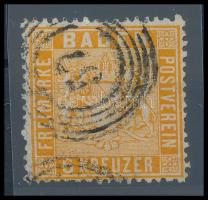 Német államok - Baden 1860 Mi 11 szép darab (Mi EUR 100.-)