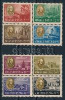 1947 F. D. Roosevelt sor blokkból kitépett négyestömbökben (30.000)